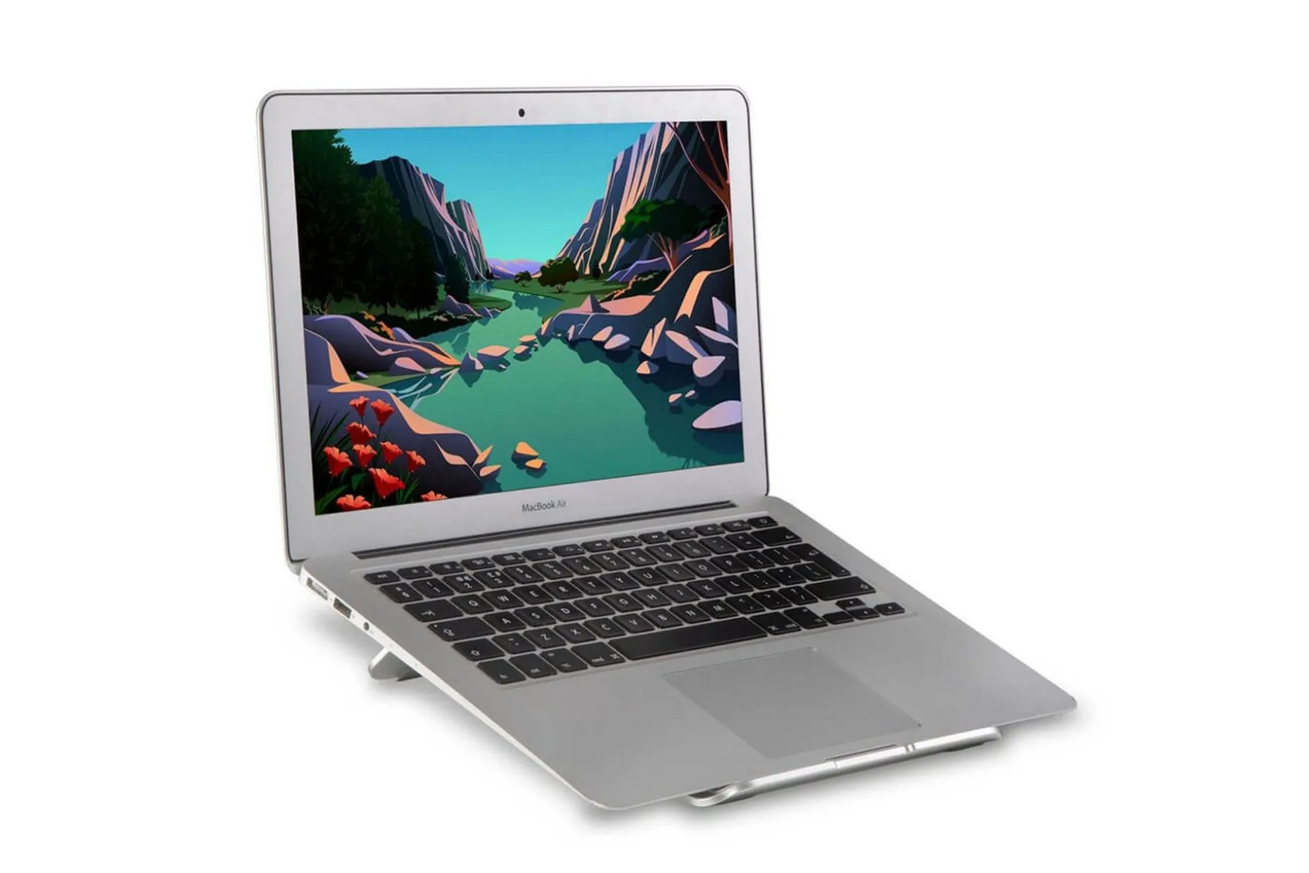 Laptopstativ Desire2 Bærbar Sølv