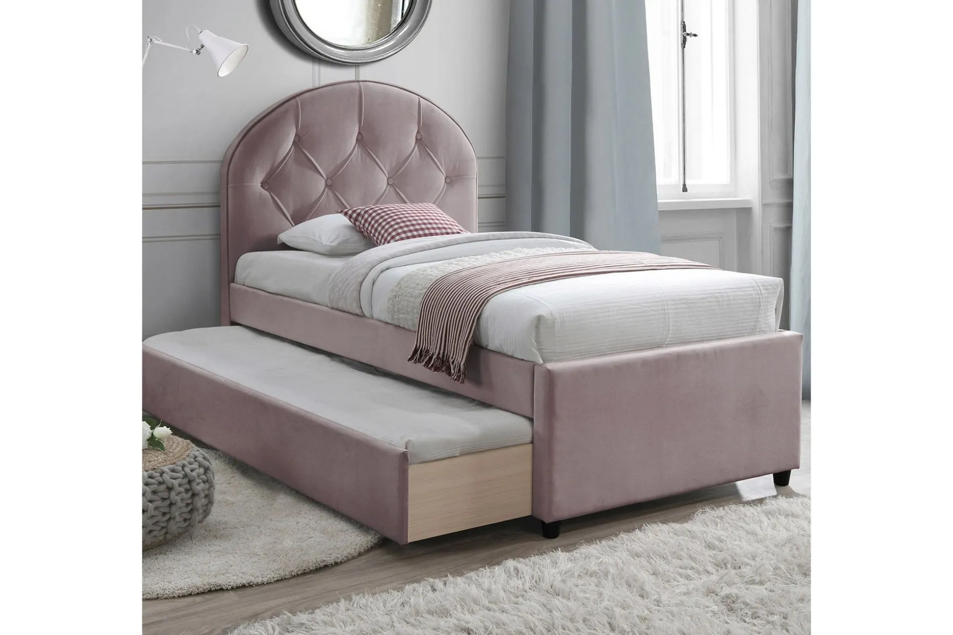 Lara Seng 90x205 cm Harmony Uno Madrass Mauve