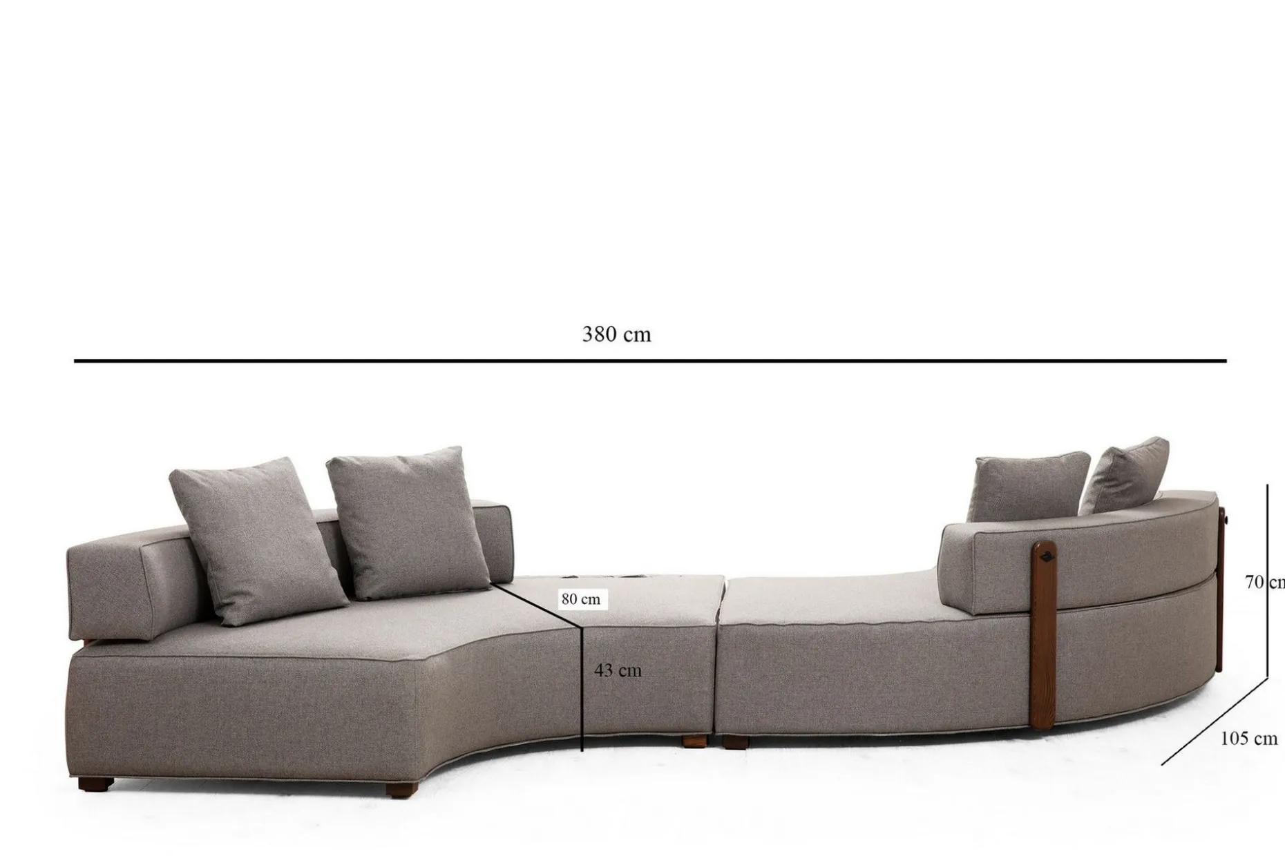 Lasalle Sofa 4-seters