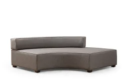 Lasalle Svängd Sofa 6-seters