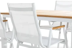 Las Vegas Spisegruppe 152-210x90 + 4 Karmstoler