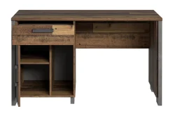 Lazarius Skrivebord 155 cm med Oppbevaring Skap + Skuff + Hy