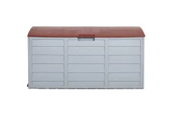 Låda Beliani Locarno Beige/grå Grey||Brown