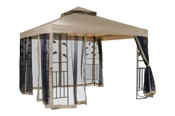 Leafie Paviljong 300x300 cm Stålramme