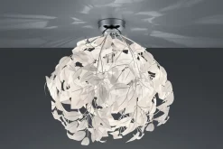 Leavy Plafond 38 cm 1xE27 Hvit