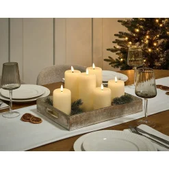 LED-lys Noisette Set med 6