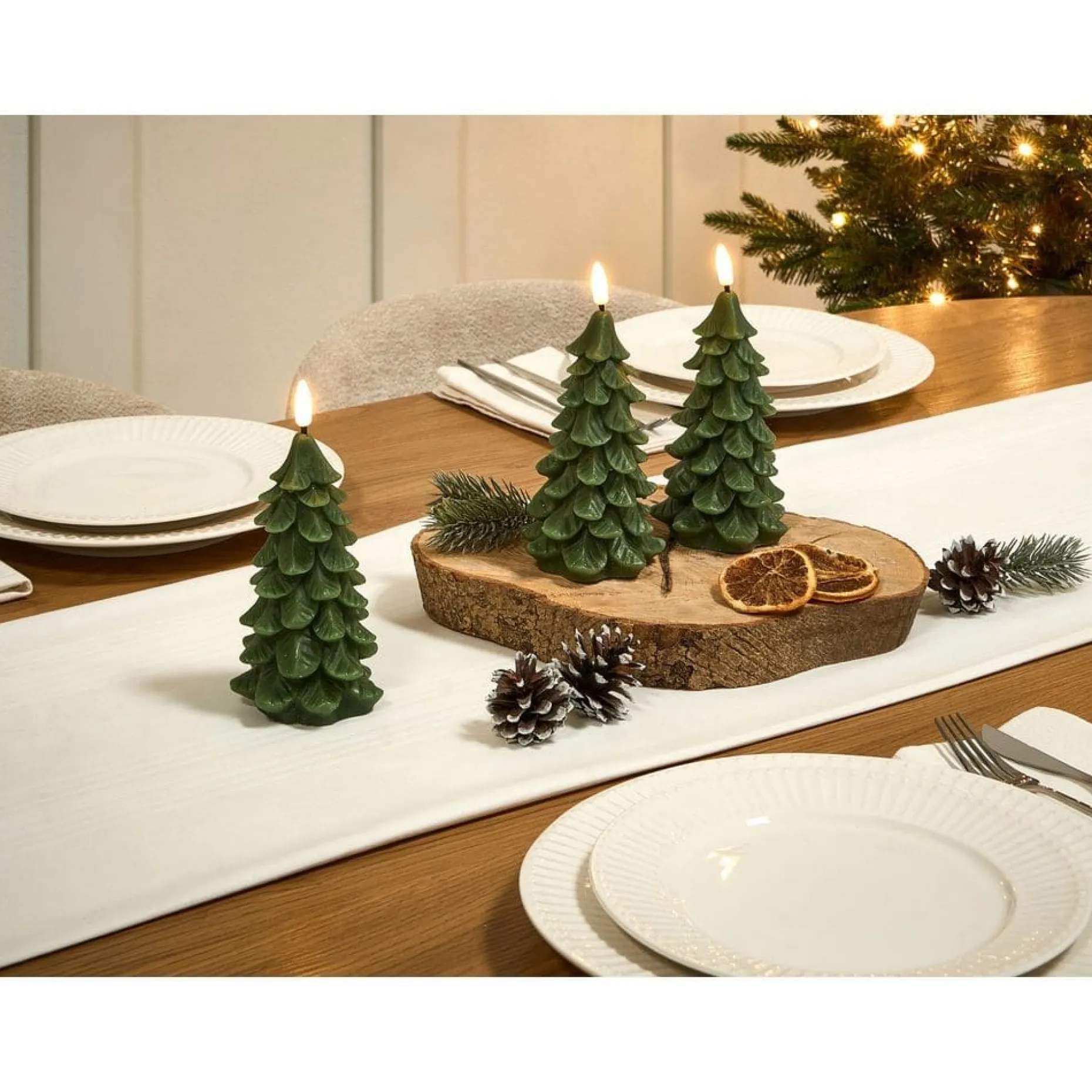 LED-lys Veloura Set med 3