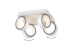 LED-spotlight Eglo Albariza Hvit 4 Lamper