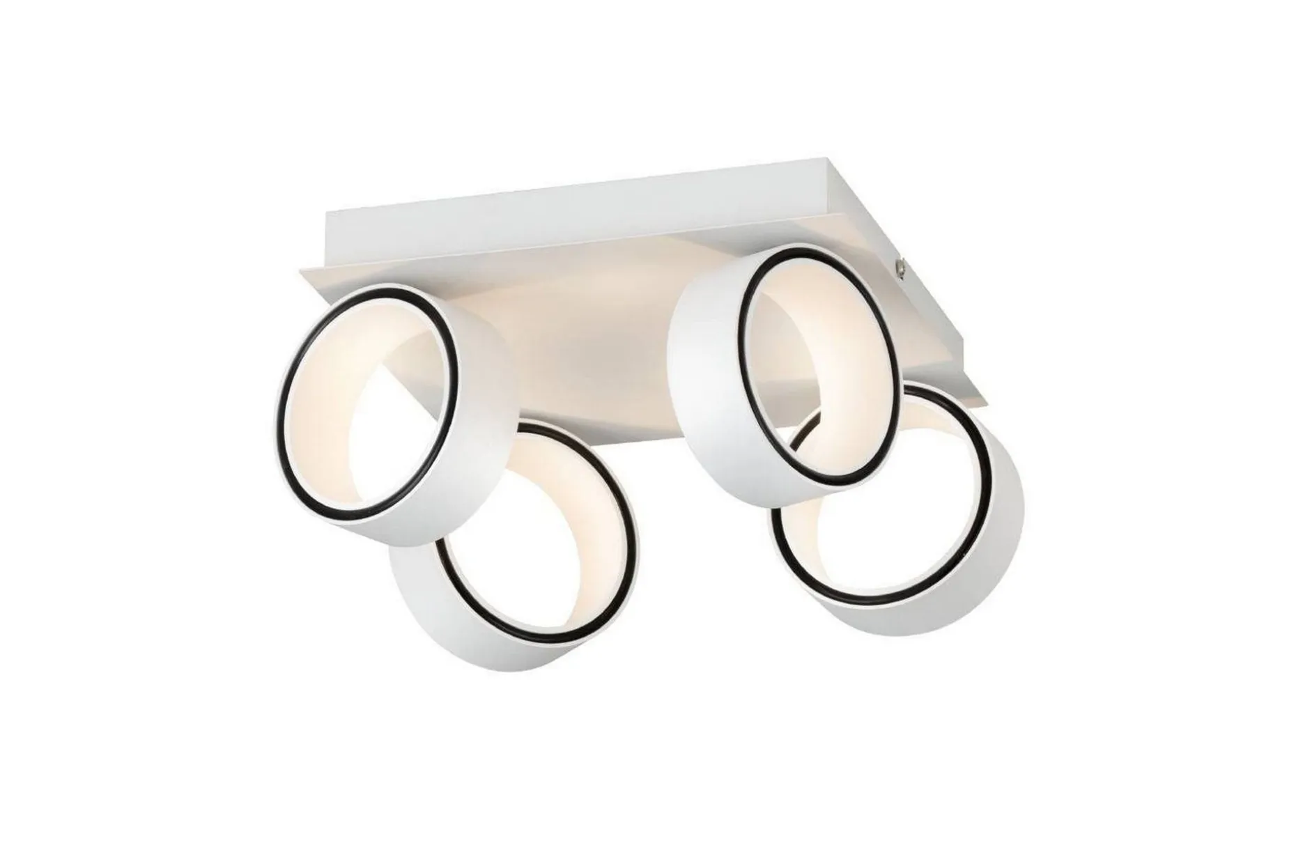 LED-spotlight Eglo Albariza Hvit 4 Lamper