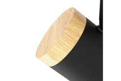 LED-spotlight Eglo Cartagena Svart/Tre 3 lamper