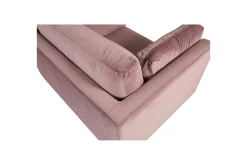 Lenestol Boom Fløyel Rosa
