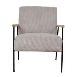 Lenestol HOME4YOU Jade 63x75,5x85,5 cm Gråbeige