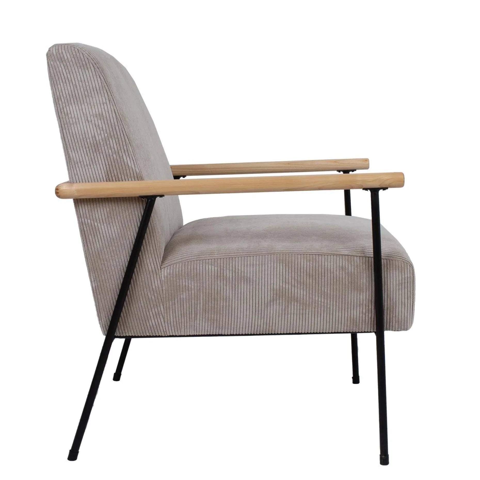 Lenestol HOME4YOU Jade 63x75,5x85,5 cm Gråbeige