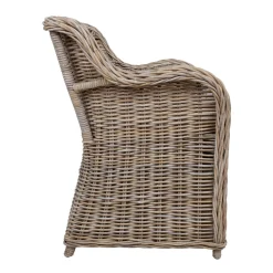 Lenestol HOME4YOU Katalina 62x62x83 cm naturlig rotting