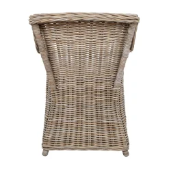 Lenestol HOME4YOU Katalina 62x62x83 cm naturlig rotting