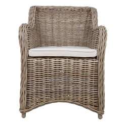 Lenestol HOME4YOU Katalina 62x62x83 cm naturlig rotting
