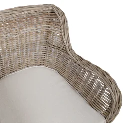 Lenestol HOME4YOU Katalina 62x62x83 cm naturlig rotting