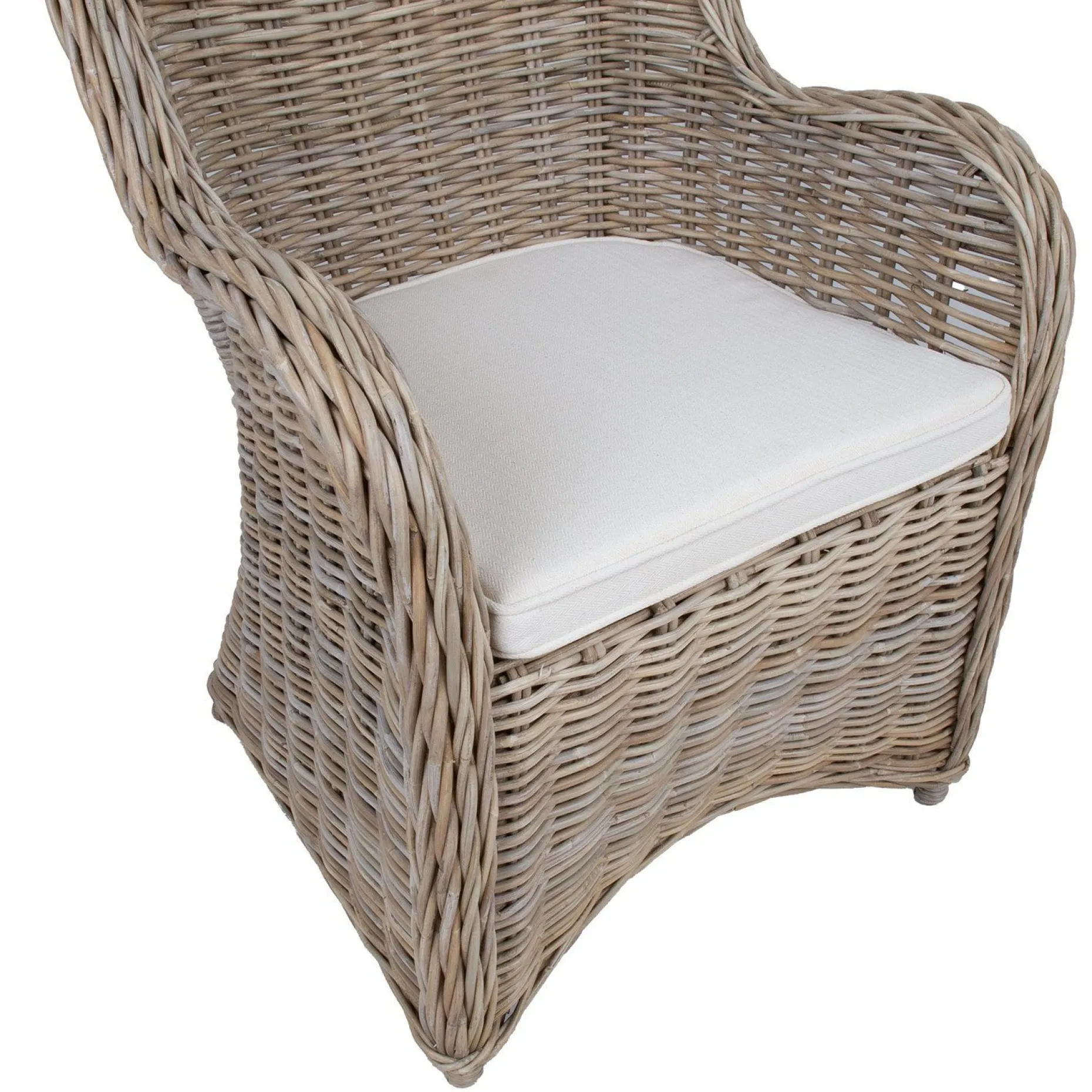 Lenestol HOME4YOU Katalina 62x62x83 cm naturlig rotting