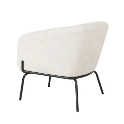 Lenestol HOME4YOU Micky 110x40xh74 cm, Melamin med eikebark