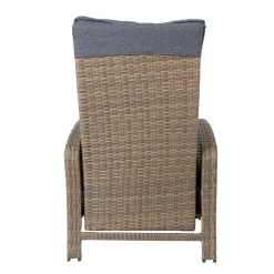 Lenestol HOME4YOU Moor 150x40xh74 cm, melamin med eikebark