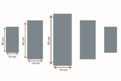 Lerretsbilde i 5 deler 82x50 cm - Nattbilde av det hellige stedet i Mekka med pilegrimer