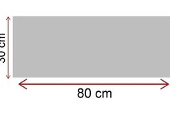 Lerretsbilde 80x30 cm - Storslått utsikt over det hellige stedet i Mekka i nattlys