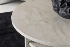 Ålesund Travertin Sofabord 85 cm