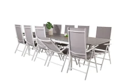 Levels Forlengbar Spisegruppe 224cm + 10 Break Stoler