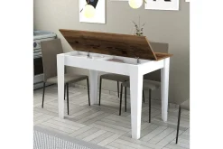 Levents Spisebord 110x72 cm Brun/Hvit