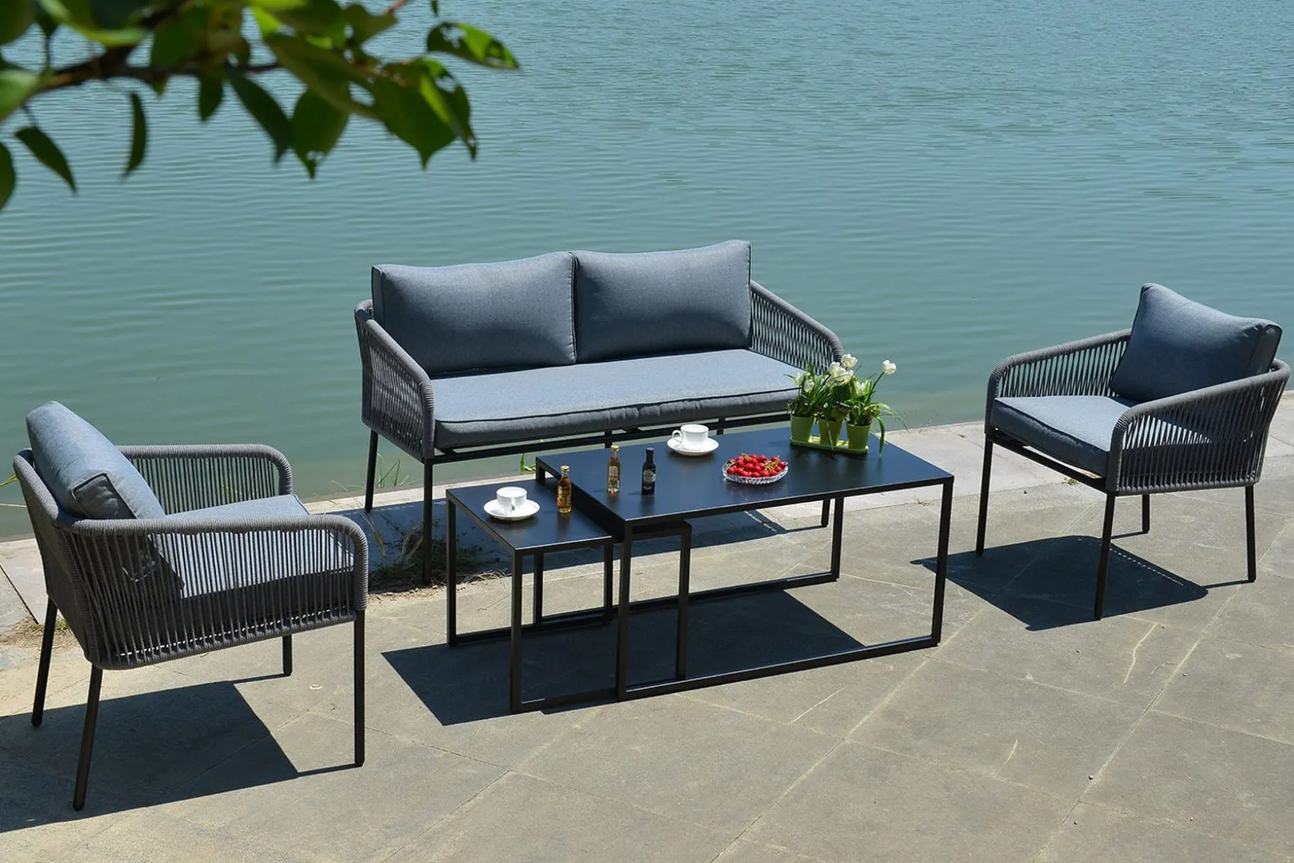 Levine Sofagruppe Svart