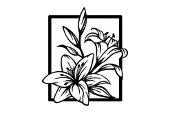 Lily Veggdekor
