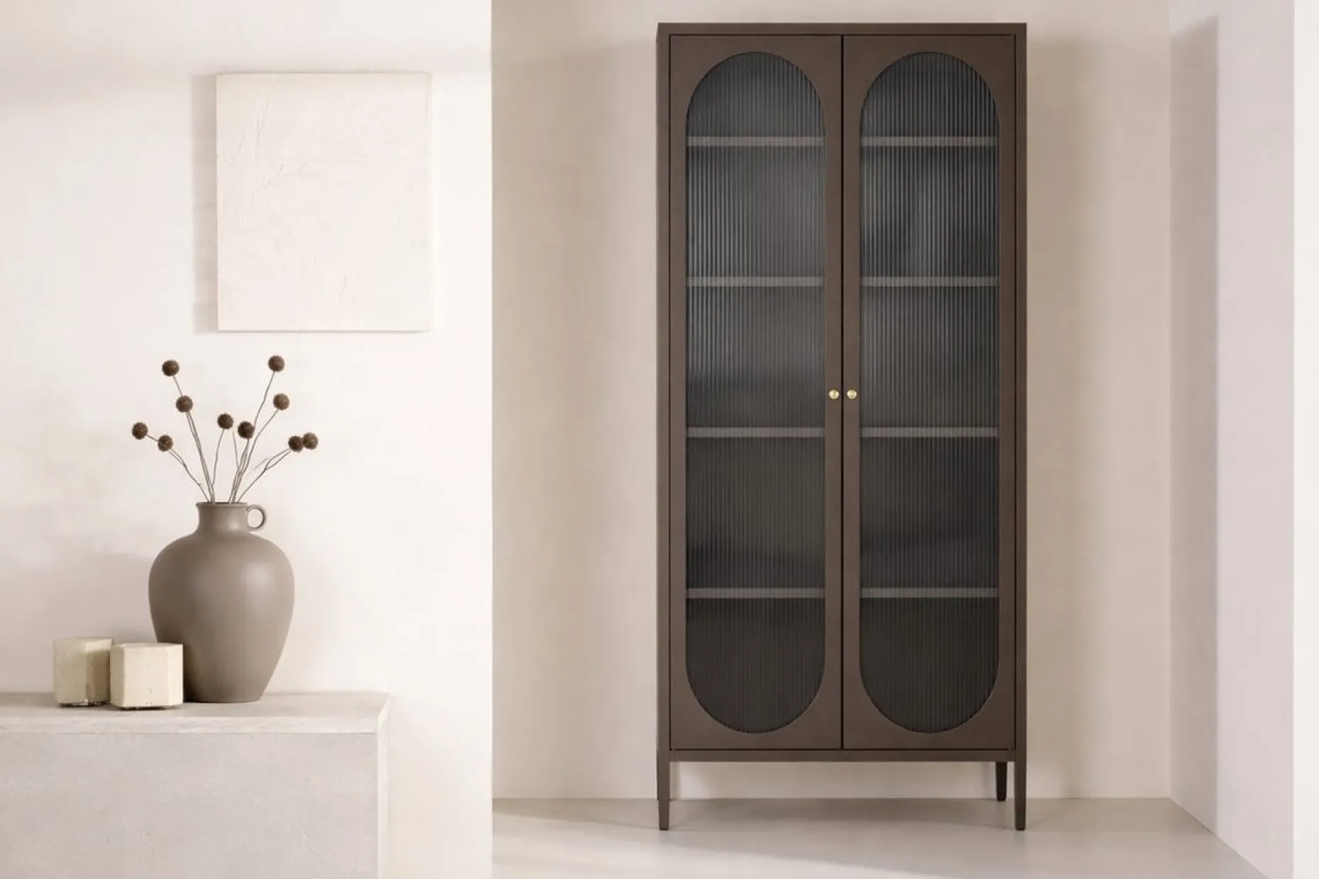 Lima vitrineskap 180 cm