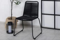 Lindos Stablestol Svart