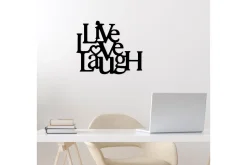 Live-Love-Laugh Veggdekor