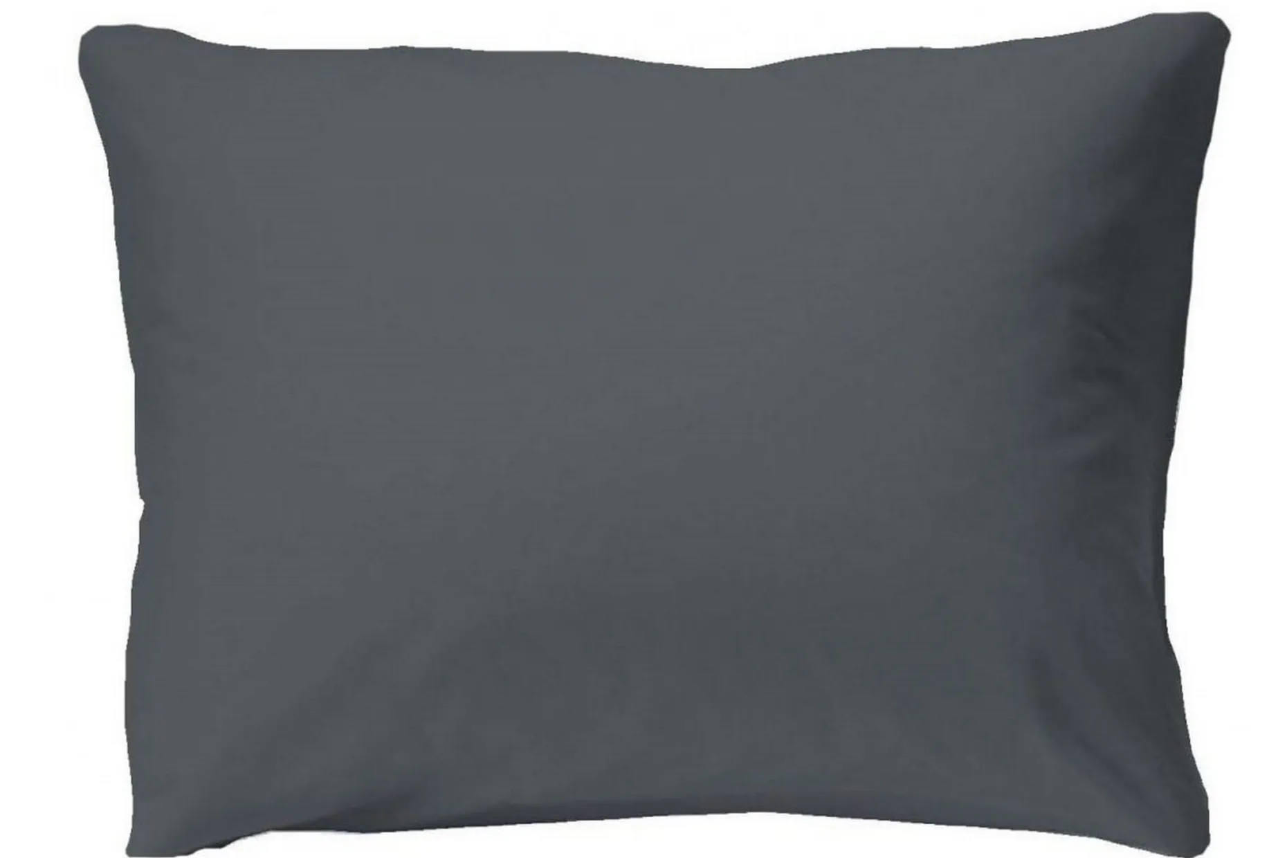 Loft Putetrekk 60x50 cm Percale Kolgrå