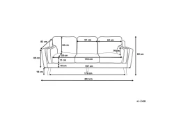 Lokka Sofa 3-seter