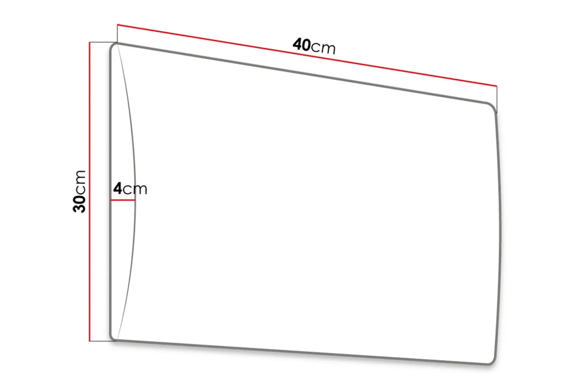 Lornel Stoppet Veggpanel 40x30 cm