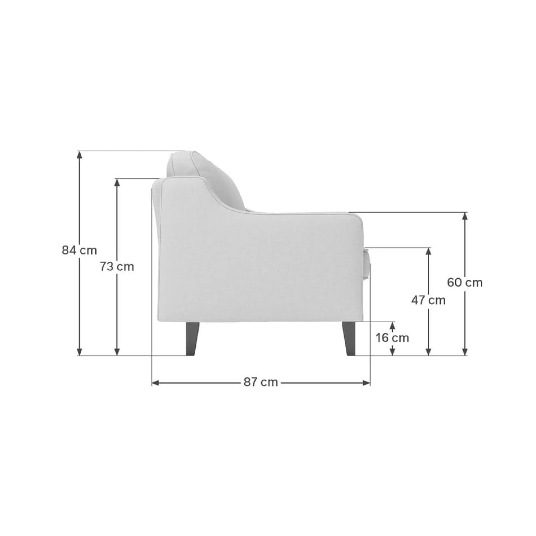 Lorvas 2-seters sofa