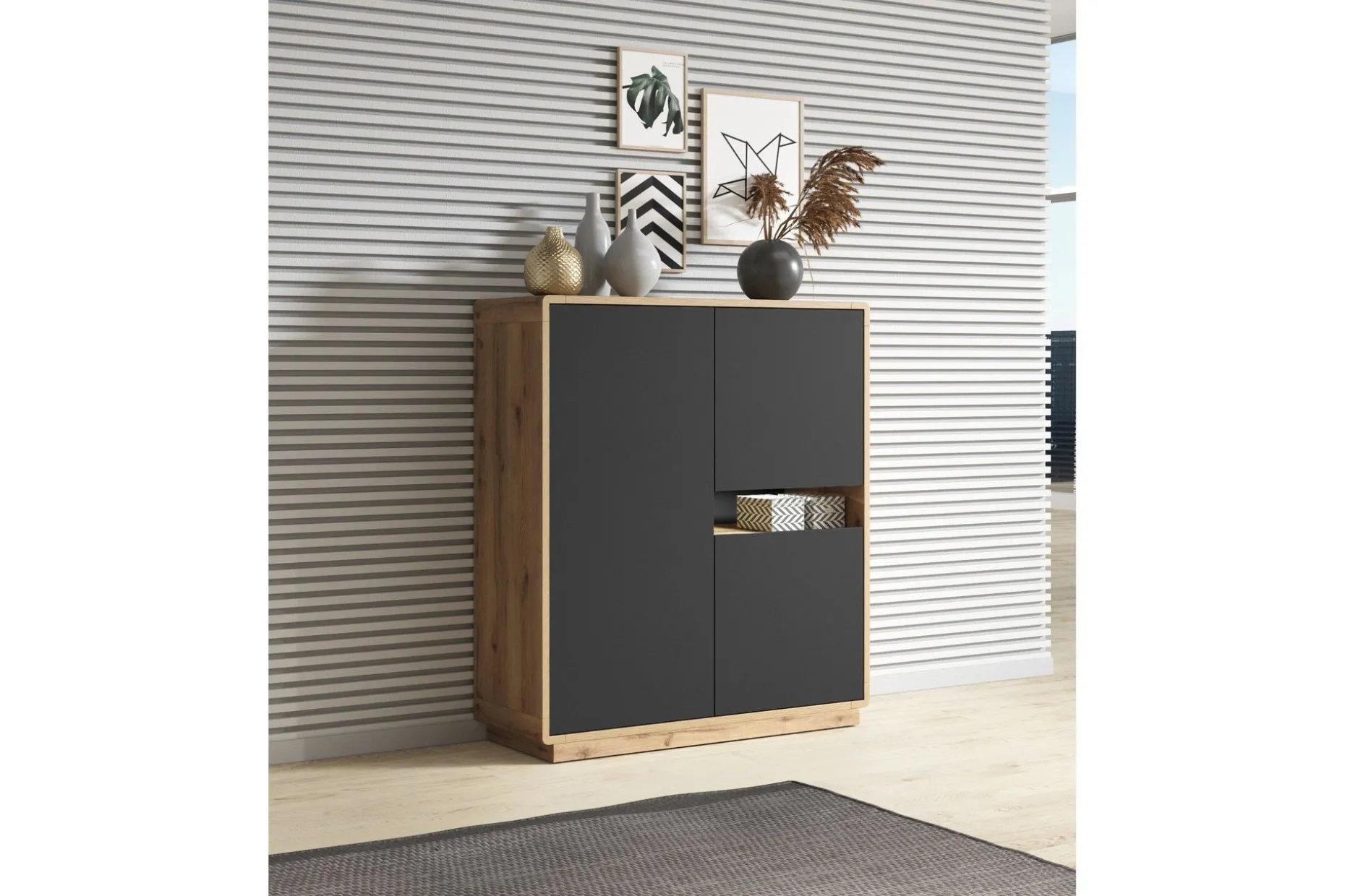 Louetta Highboard 121x126 cm