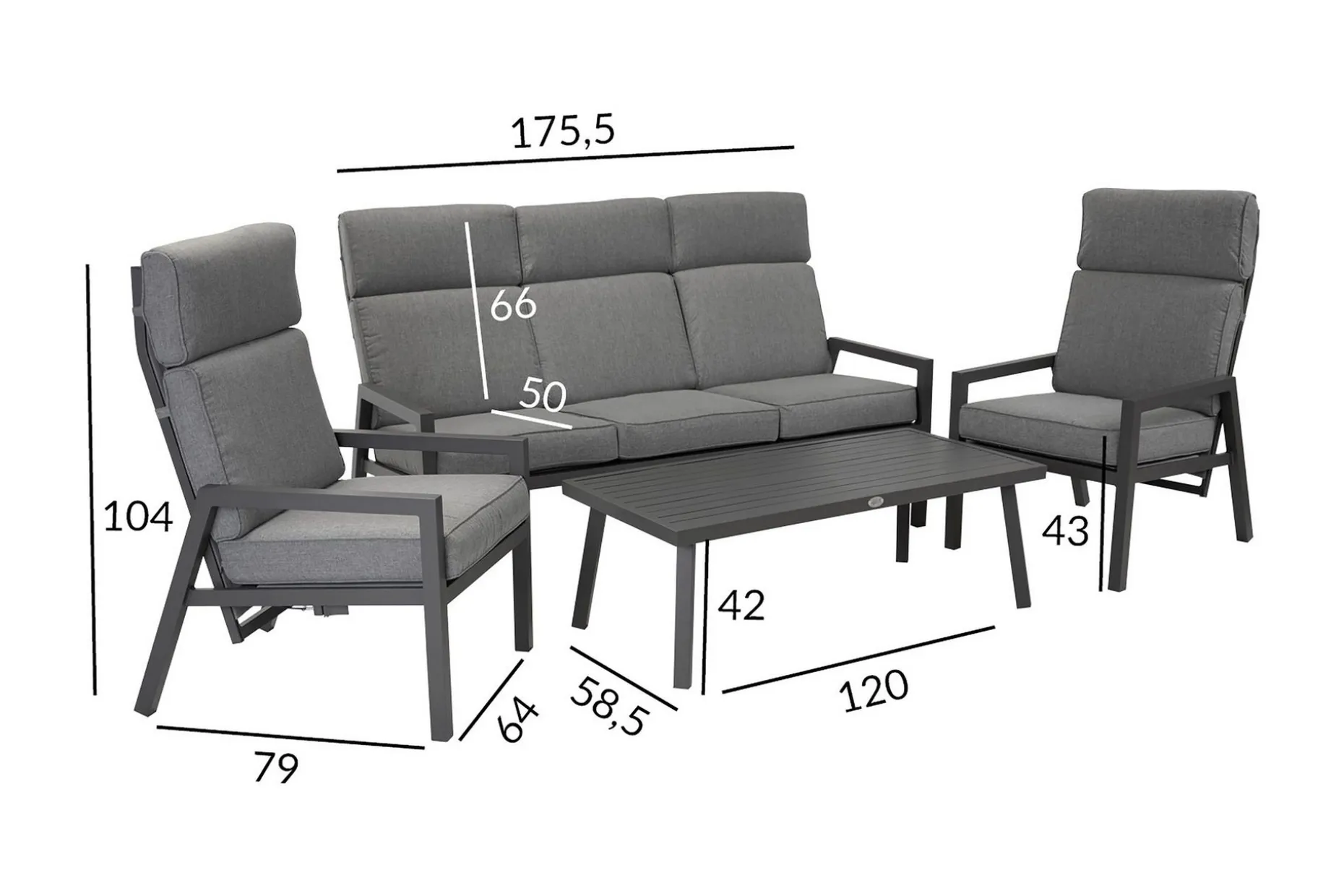 Loungegruppe CASPER