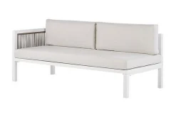 Loungegruppe Hvit/ brun BORELLO