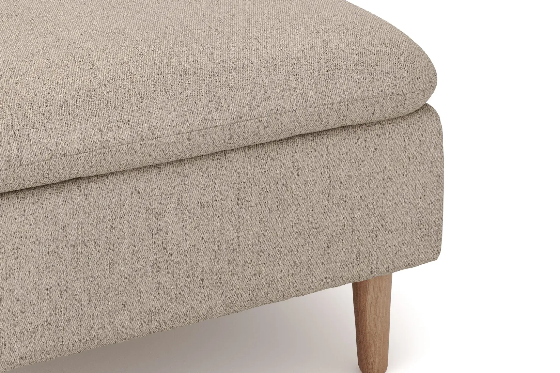 Lovis 3-seters sofa med vendbar sjeselong i stoff