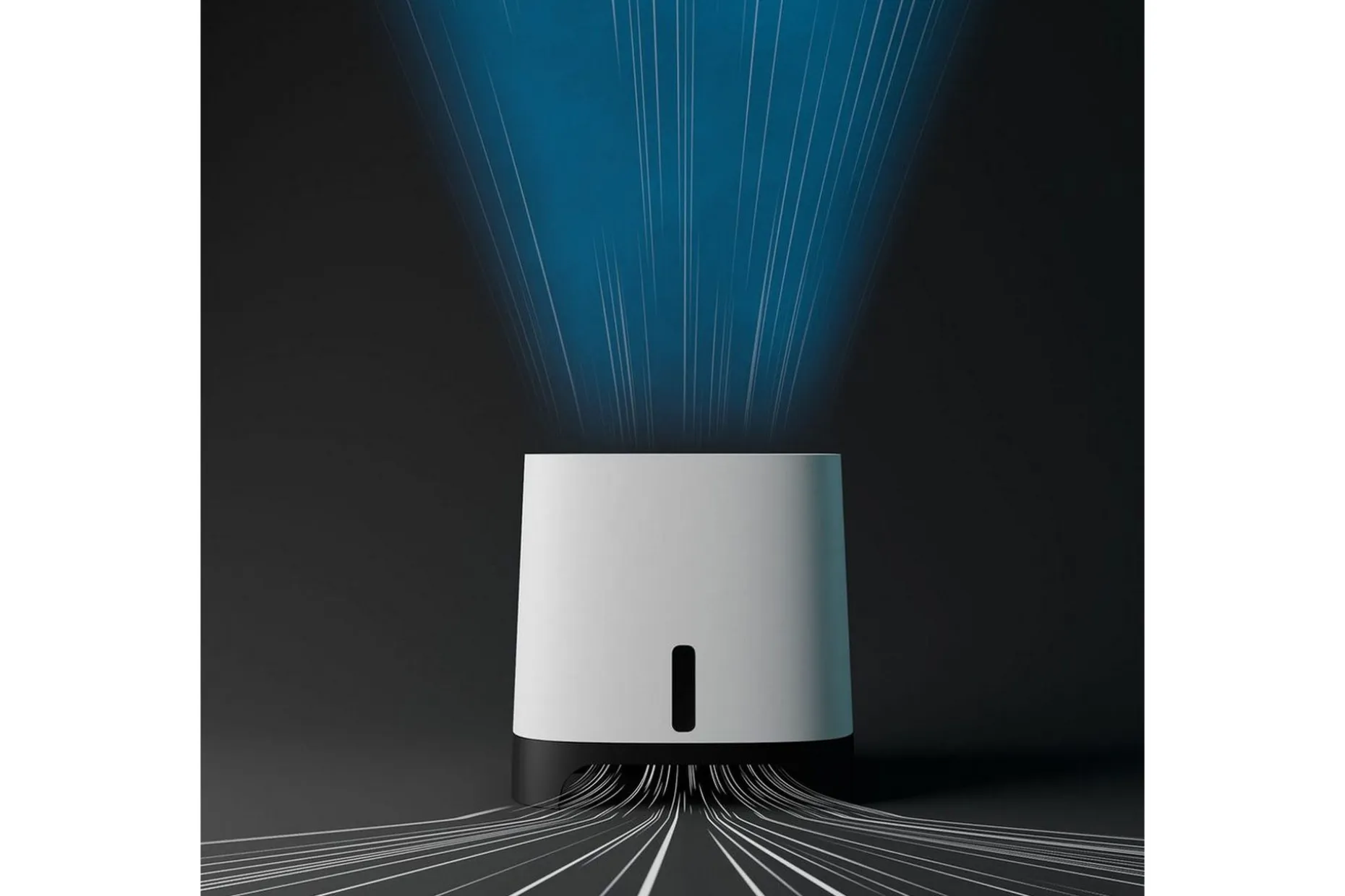 Luftfukter Meaco Armin Evaporativ Hvit/Svart Egnet for rom opptil 44 m²