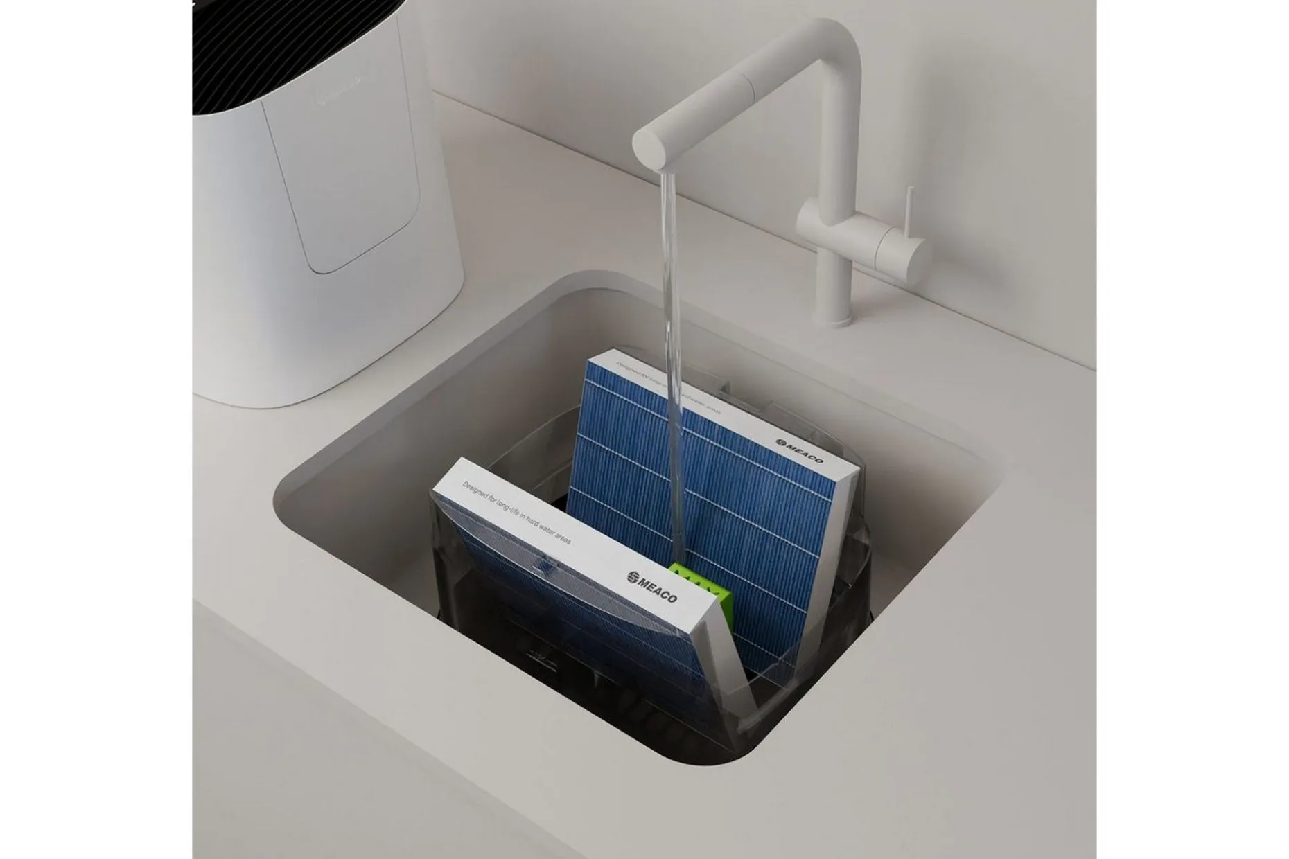 Luftfukter Meaco Armin Evaporativ Hvit/Svart Egnet for rom opptil 44 m²