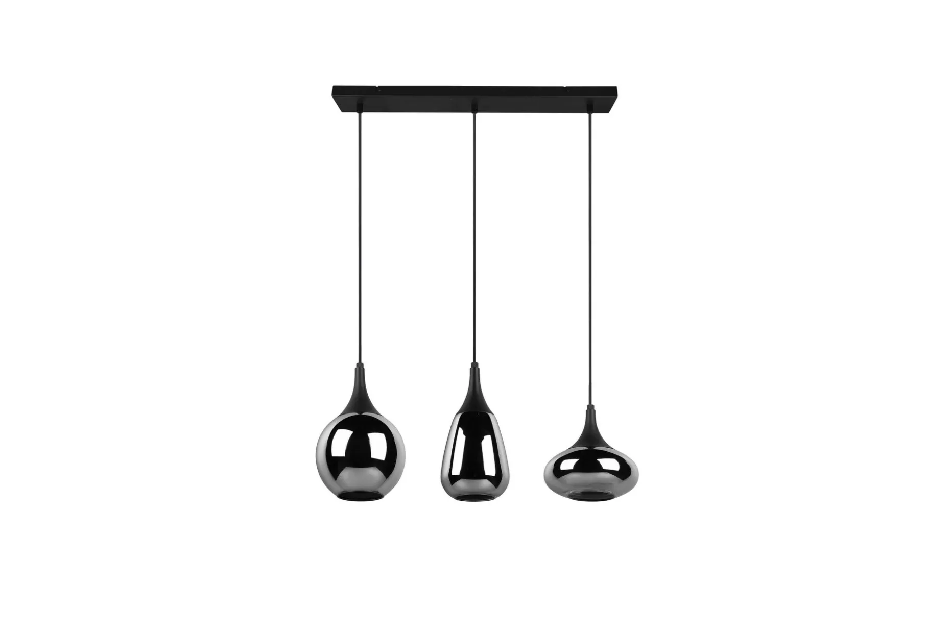 Lumina Pendellampe 3-os E14 Mattsvart