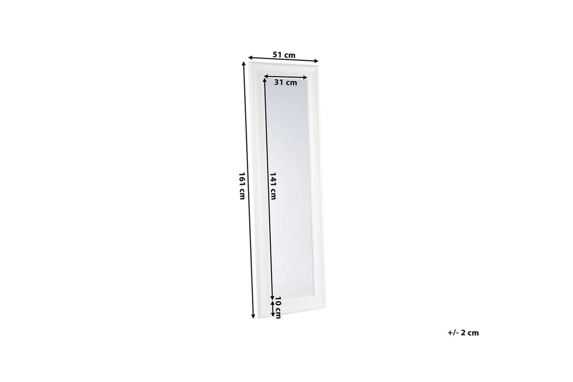 Lunel Speil 51 cm