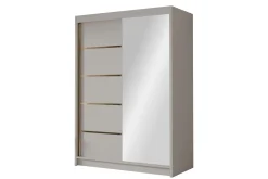 Lungos Garderobe med Speil 120x200 cm