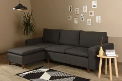 Lungo Sofa med Sjeselong 4-seter