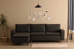 Lungo Sofa med Sjeselong 4-seter