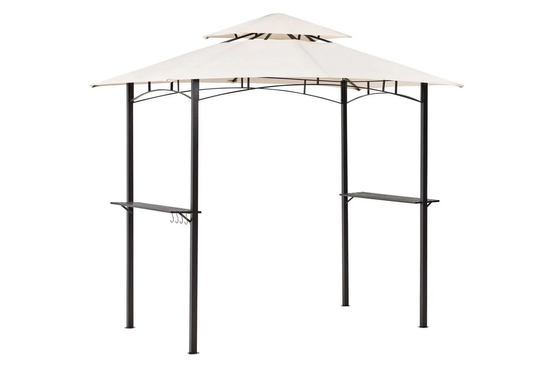 Lusthus Beliani Naro Beige/svart Beige||Black